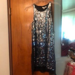 NWT Francesca’s sequin dress.